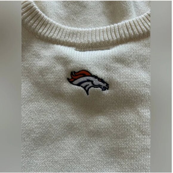 Anthropologie The Wild Collective Denver Broncos Vintage Crew Sweater size 2X - Picture 11 of 11